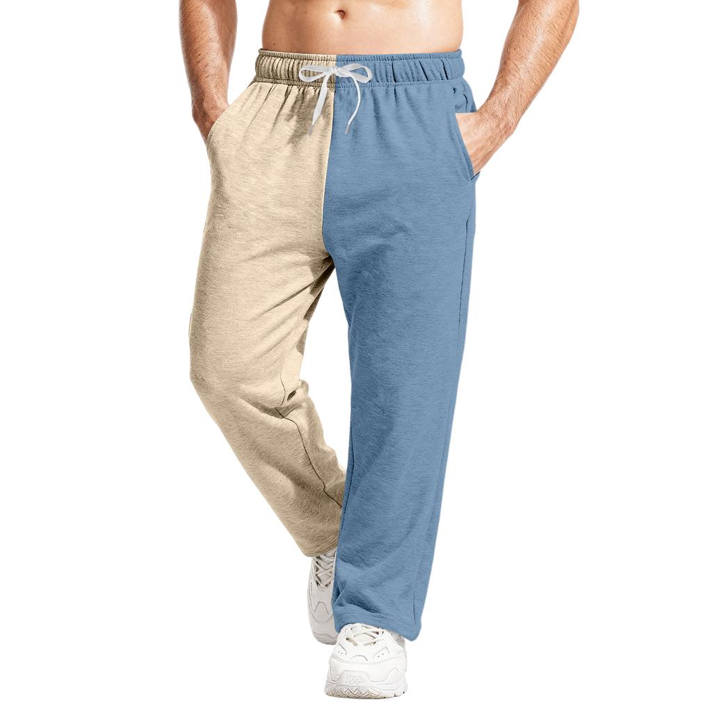 Men's Relaxed-Fit Casual Sweatpants With Stretch Waistband And Drawstring Yoga Pants