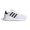 adidas Originals La Trainer Lite Fabric Breathable Low Top Sports Casual Shoes White Black Children Aged 3 7 Years Old FW0583