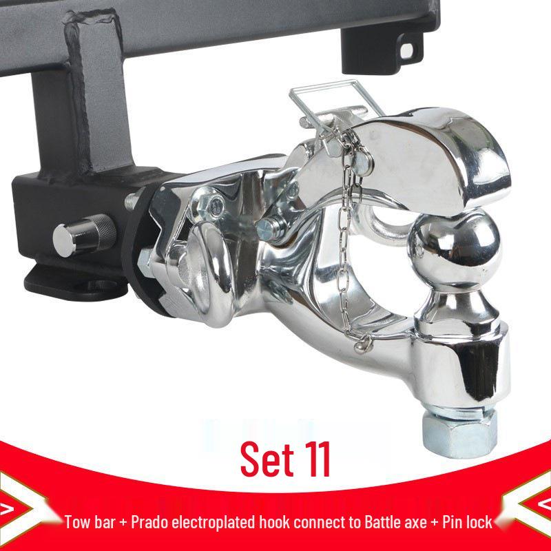 Dedicated Trailer Hitch for 2009-2019 Toyota RAV4: Modified Square Hole Rear Tow Hook