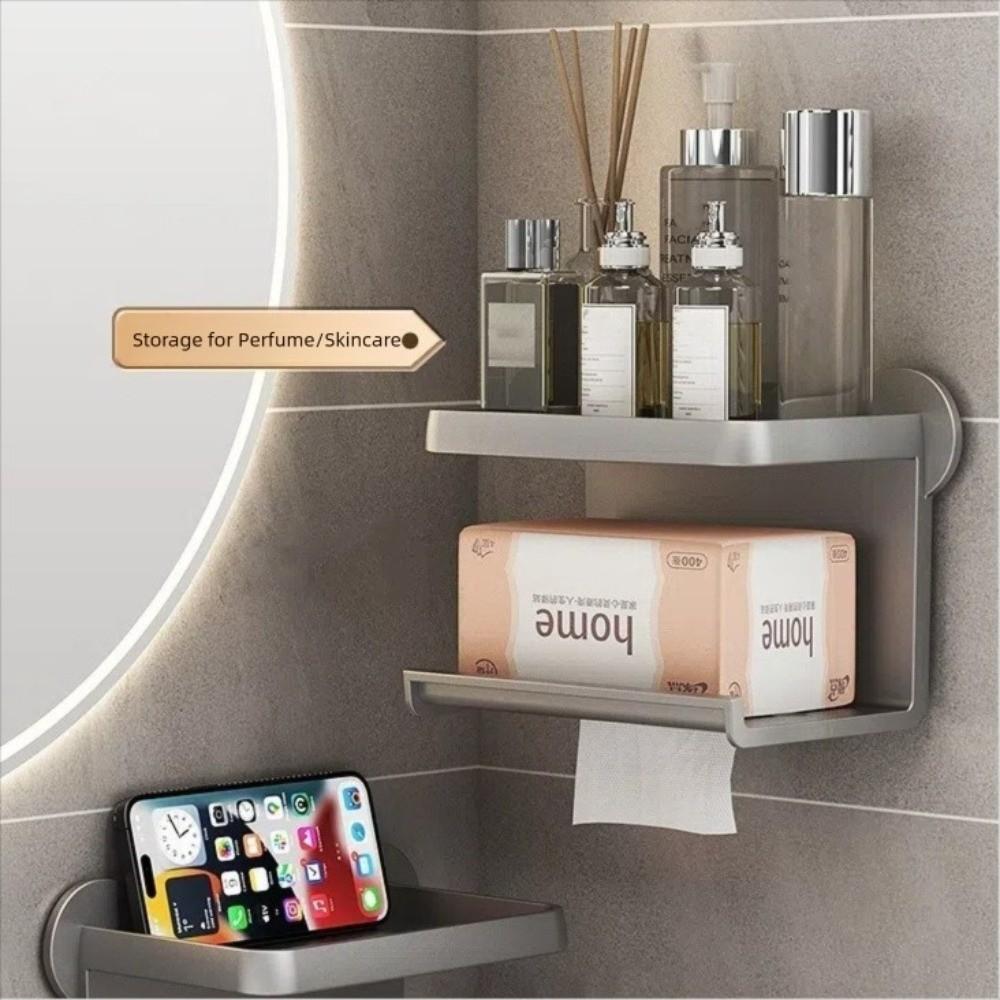 Bear Shape Toilet Paper Holder Stand Wall-Mounted Bathroom Storage Rack  Bathroom
