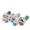 Ladies Spring and Summer New Silicone Non Slip Cartoon Cotton Breathable Heel Invisible Socks