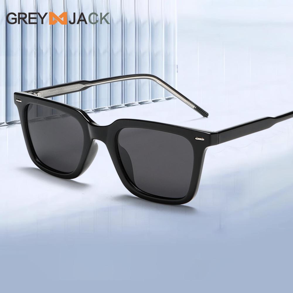 European and American new polarized sunglasses men's GM sunglasses women's high-end face small CP ferrule leg sunglasses