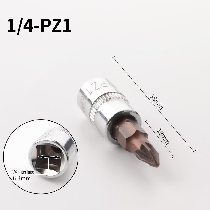 

Набор из шестигранной отвертки Green Forest 6,3 мм и гаечного ключа с трещоткой 1/4-PZ1