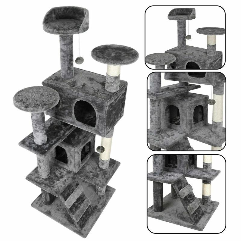 54 Cat Tree Tower Multi-Level Cat