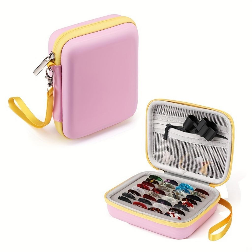 Liyacial Guitar Pick Holder Case Compatible For Fender Guitar Accessory Storage Pouch
