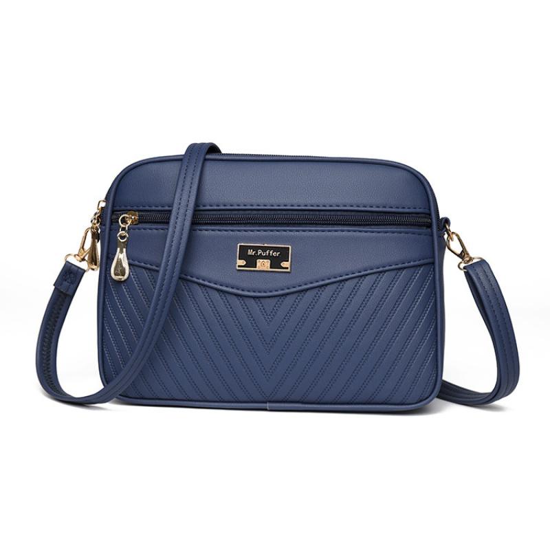 Summer women's bag diagonal cross niche armpit bag printed women's single shoulder small square bag