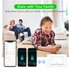 Milfra Smart Wifi Switch Neutral Wire Optional Intelligent Wall Button Light Switches AC100-240V Tuya APP Voice Control by Alexa