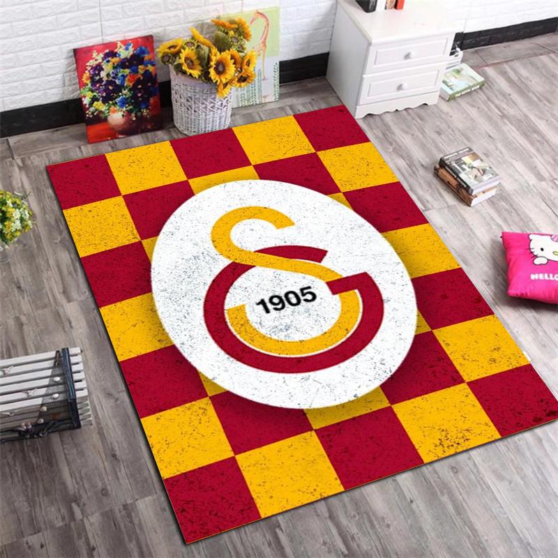 Football Stadium Themed Print Area Rug, Sports Fan Decorative Non‑Slip Floor Mat for Living Room Bedroom Home Decor