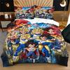 Anime 3D-Dragon-Ball Pattern Bedding Set Pillowcases 2/3pcs Duvet Cover Kids Teen Bedroom All Season Decorative Bed Set