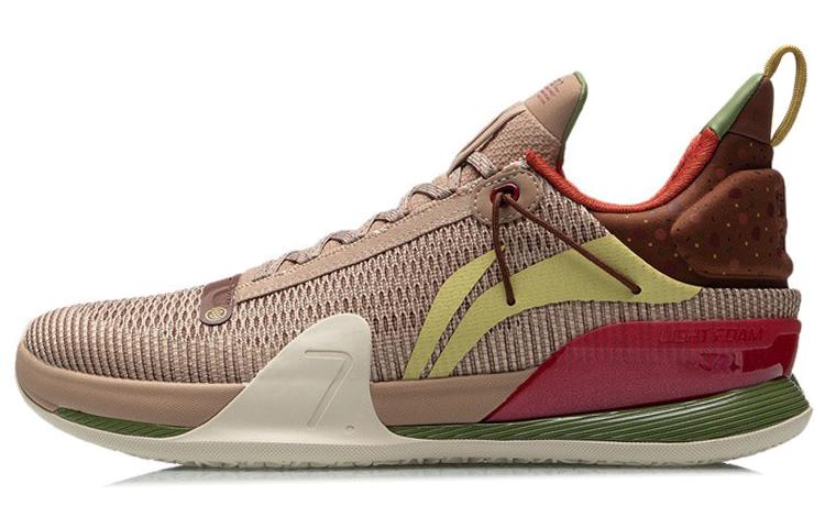 Li Ning Speed 7 Премиум Текстиль, Синтетическая кожа, ТПУ Амортизация Скользкая Устойчивая к истиранию Упругая ABAR001-3 39