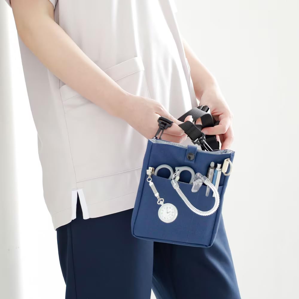 Nursery Slim Vertical Organizer Waist Shoulder Bag Light Pen and Small Item Multiple Compact Design for and Hospital One Light 1117338A Pouch, 2-Way,