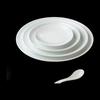 Assiette creuse en porcelaine blanche NHZHIW