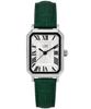 Lanjjeu Women'S Roman Square Leather Watch La 3005Lwh