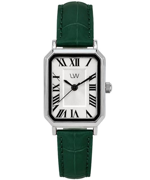 Lanjjeu Women'S Roman Square Leather Watch La 3005Lwh