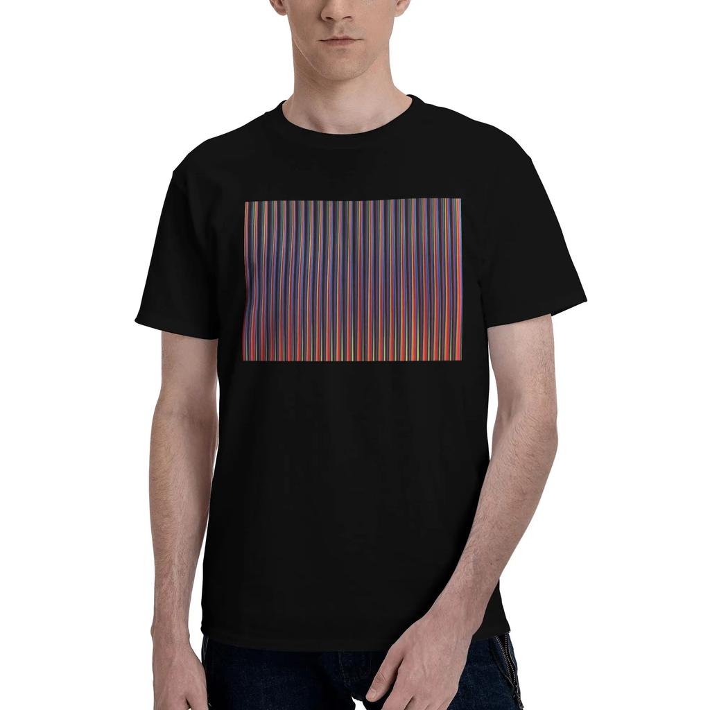 Carlos Cruz Diez Men TShirt Oversized T Shirts Mens Round Neck Cotton Tees Short Summer Male