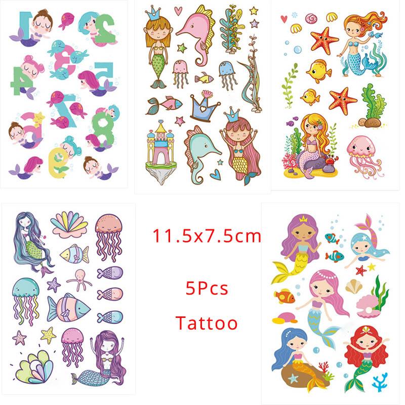 Under The Sea Party Decorations Colorful Bubble Garlands Ocean Themed Party Circle Hanging Banner Mermaid Birthday Party favor