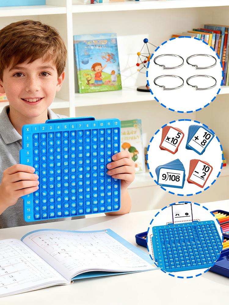 Maths Flash Cards Maths Board Multiplication Flash Cards Maths Hand Calculator Maths Games Toys for Kids increase intelligence