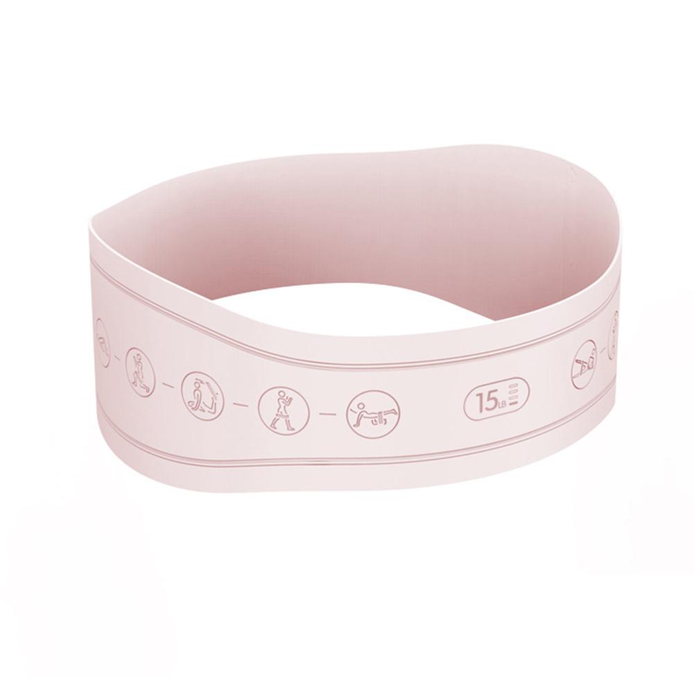 1PC 15/25/35/50LB Yoga Pilates Silicone Elastic Band Women's Hip Lifting Stretch Resistance Band Home Fitness Products