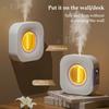 Diffusore di Aroma Intelligente con Display Digitale Macchina per Fragranze con Oli Essenziali Montaggio a Parete e da Tavolo Ricaricabile USB Deodorante per Ambienti per Casa Soggiorno