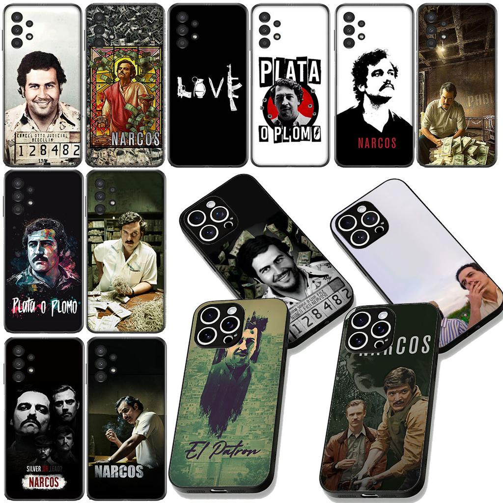 Moneys Narcos PABLO ESCOBAR Protective Cover for OPPO A40 A60 A80 A38 A18 A17 A16 A78 A79 A54 A25 A57 4G 5G Phone Case