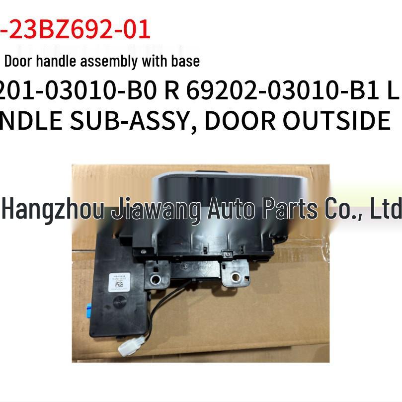 Toyota 2023 BZ3 Zespół klamki zewnętrznej drzwi przednich 69201-03010-B0R