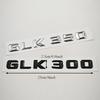 3D ABS Car Letters Logo GLK220 GLK300 GLK350 Badge Rear Trunk Sticker For Mercedes Benz GLK220 GLK300 GLK350 X204 Accessories