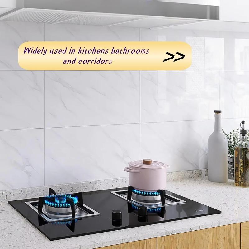 10-50PCS Marble Style Floor Stickers Thickened Self-adhesive Flooring Wear-resistant PVC Flooring Stickers Household Floor Mats