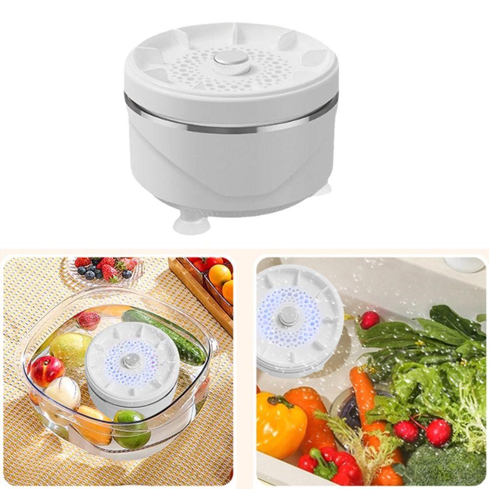Multifunctional Fruit Vegetable Cleaning Machine Effortless Cleansing Meat Sterilizer  Kitchen Use