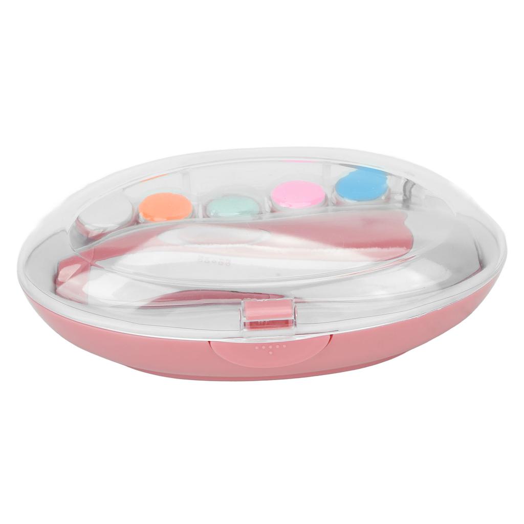 Baby Electric Nail Grinder Low Noise Manicure Care Portable Infants Nail File with 6 Grinding Hd