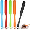 High Temperature Resistant Silicone Long Spatula Multi-color Cream Spatula Household Cake Making Small Accessories Baking Tools