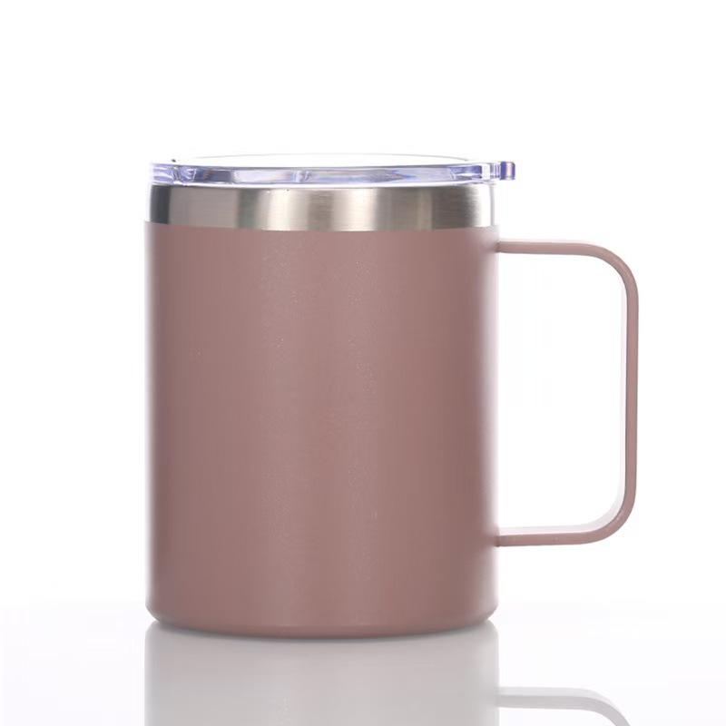 12oz/24oz Double Wall Vacuum Insulated Stainless Steel Mug with Lid