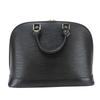 Used LOUIS VUITTON Handbag Alma M52142 Epi Leather Noir black chic