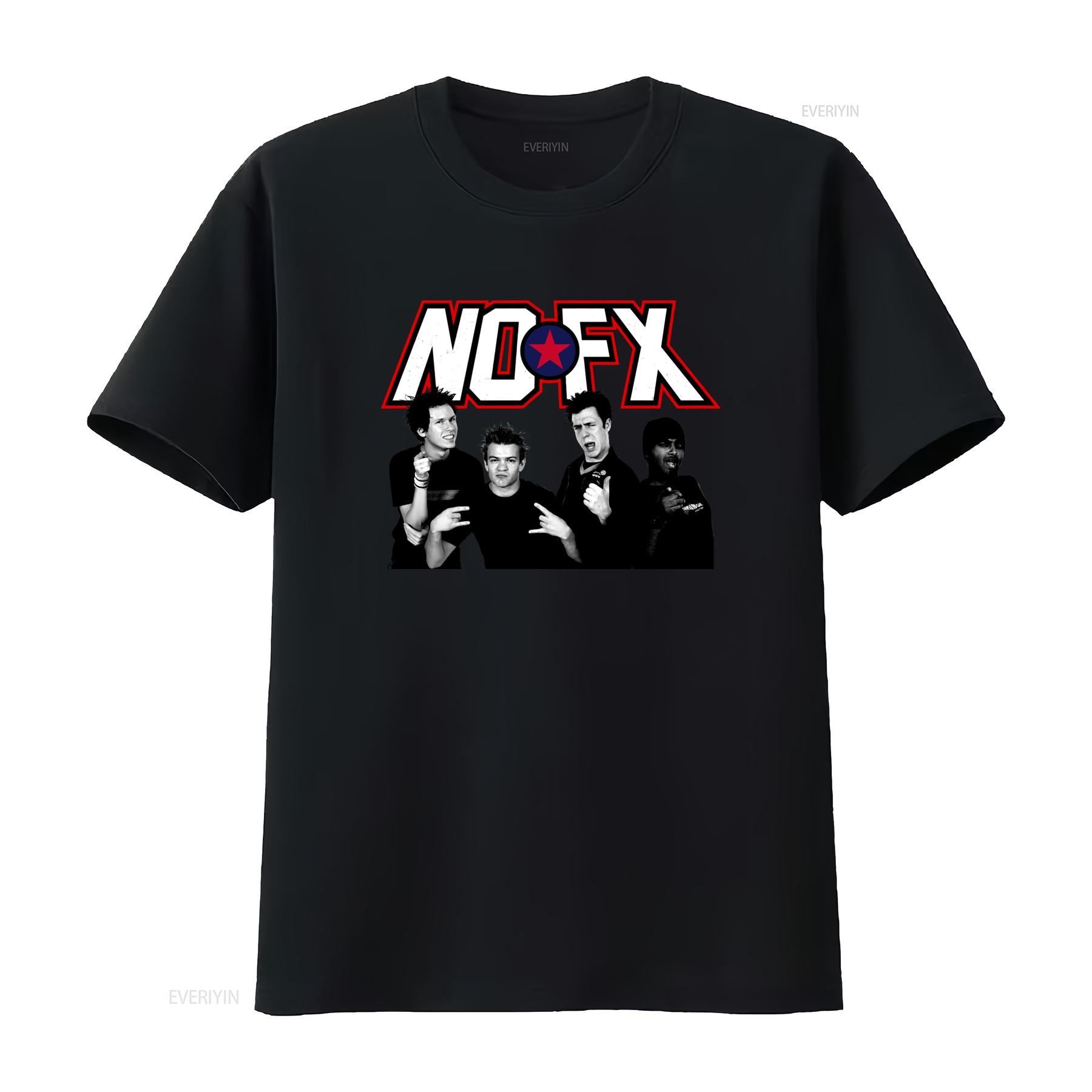 

Nofx The Final Tour 1983 2024 Sum 41 Merchandise Limited Edition T Shirt vintage Washed fashion Stretched graphic Breathable 4XL