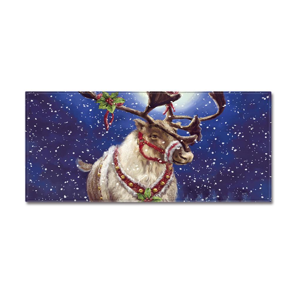 Christmas Kitchen Sand Carpet Doormat Long Floor Mat