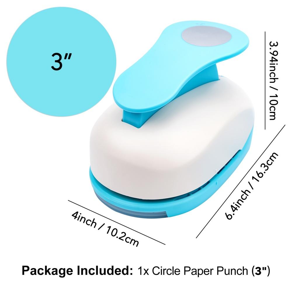 Circle Paper Punch - Create Perfect Circles for Handmade Craft Projects - Ideas for Scrapbooking, Card Making, DIY Photo Albums