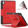 Pro iPad Air 11 (2025)/(2024) Automatické probuzení/uspání PU kožené pouzdro na tablet Držák na karty Stojan Kryt se slotem na tužku
