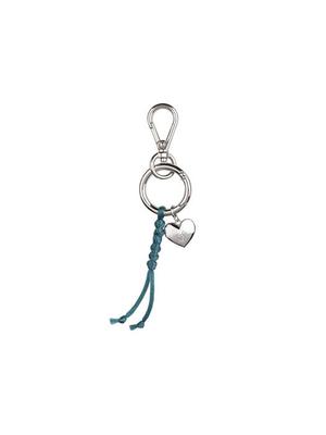Lowool Blauer Herz Schlüsselanhänger