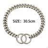 Large Dog Chain Collar Training Stainless Steel Chew Proof Necklace Choker