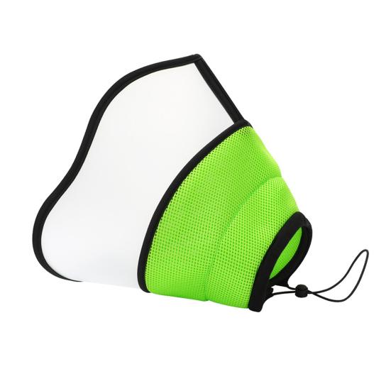 

Конусний нашийник для собак, регульована застібка, післяопераційна реабілітація, м’який конусний нашийник із прозорою кришкою для з’єднання XL