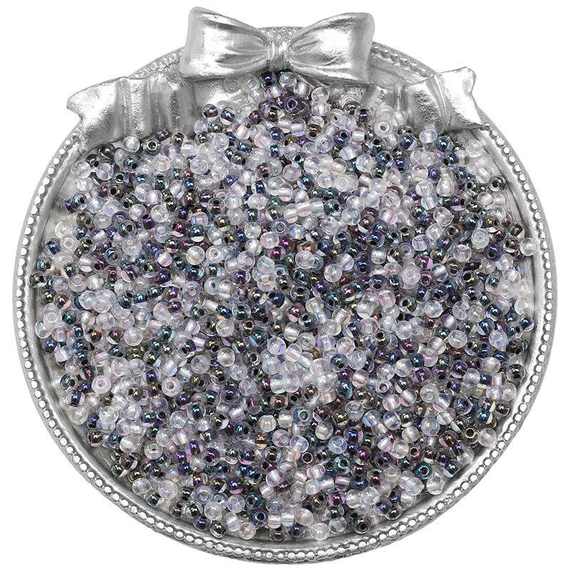 450G High Quality Glass Seed Beads Illusionary Pearl Light Dyeing Core Beads for Earring Bracelet DIY Jewelry Craft Accessoreis Making