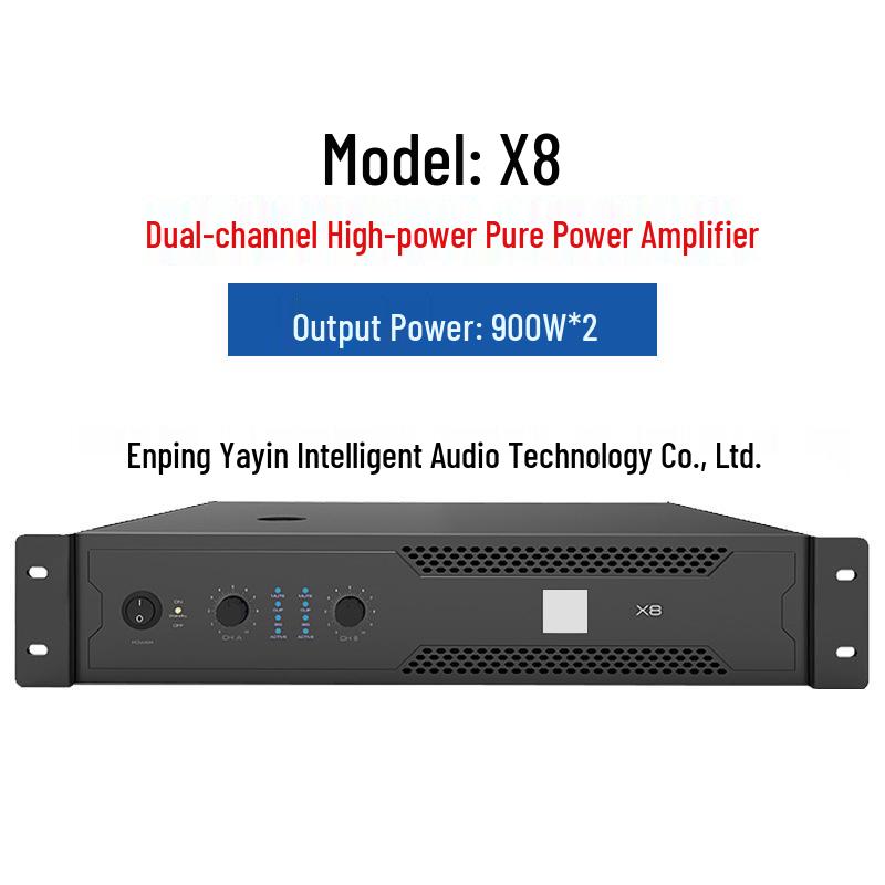 Pure Power Dual Channel Professional Home Amplifier