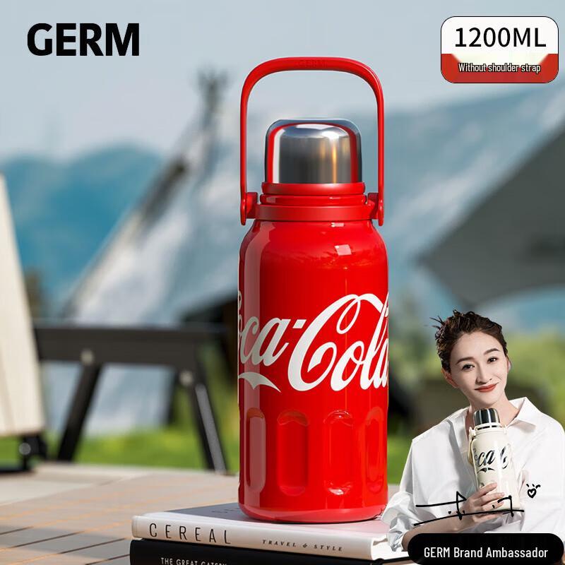 Germ Coca-Cola 316 Stainless Steel Insulated Sport Bottle