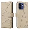 For Oppo Reno13 F 5G Case BINFEN COLOR BF35 Geometry Imprinted Leather Phone Cover RFID Blocking Wallet Stand