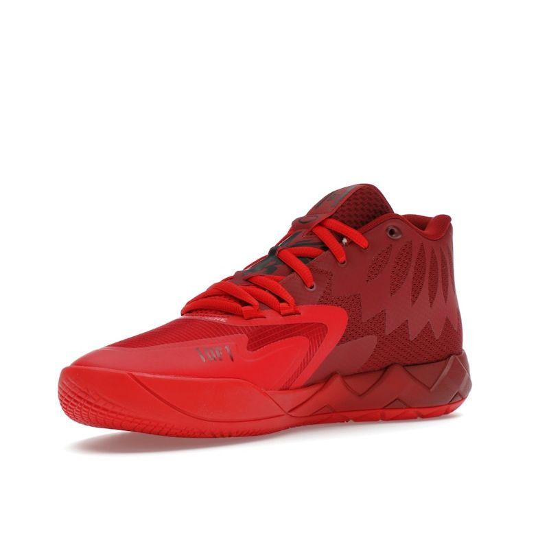 Puma MB.01 Team Colors - Intense Red Men Sneakers For-All-Time-Red Carnation-Pink Black 309770-02