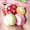 4PCS Cartoon Sticky Notes Features Soft Touches Portable Chain Attaches Note Pad for Convenient School Office Use