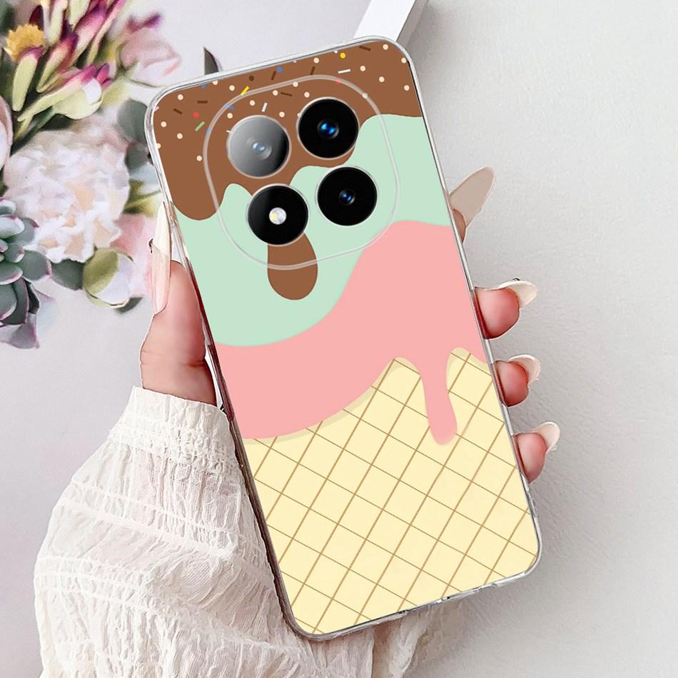 For Xiaomi Redmi Note 14 Pro+ Elegant Floral Butterfly Phone Case For Redmi Note14 Pro Plus 5G Soft Silicone TPU Cases