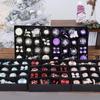 Multi-Color Irregular Shaped Christmas Ball Set - Light Luxury Tree Ornaments