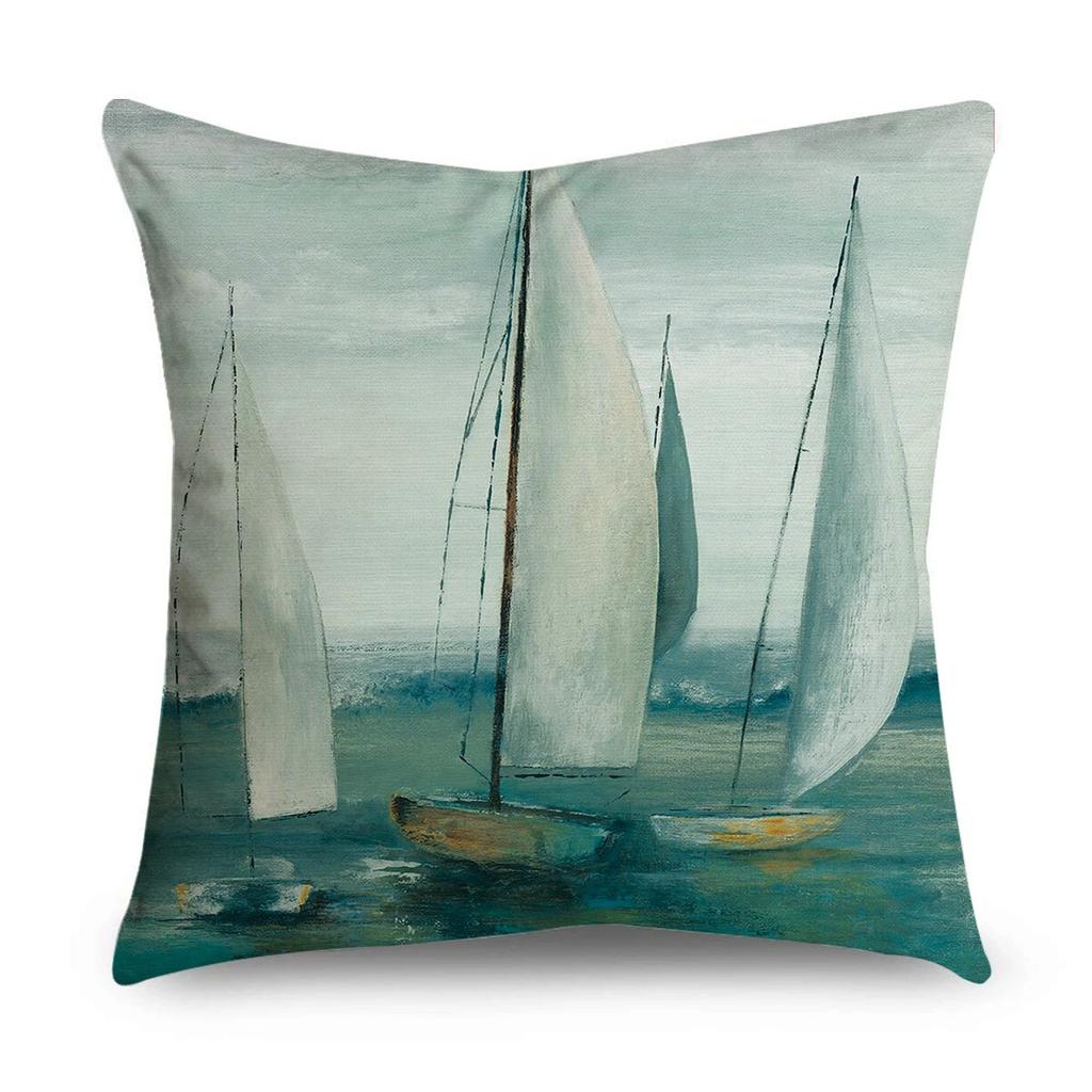 Green Pattern Decorative Pillowcase Bedding Home Decoration Cushion Pillowcase