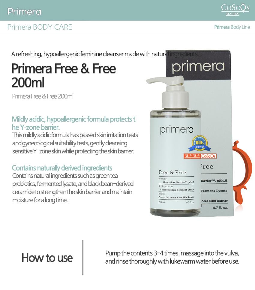 Primera Free&Free 200ml