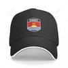 Multifunction Kiribati Flag Shield Sandwich Baseball Cap Unisex Sports Casual Caps Golf Hat Fishing Outdoors